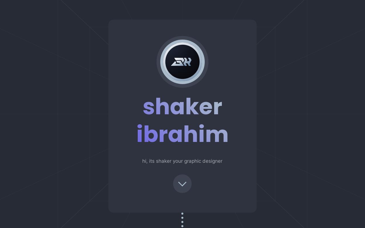 Carrd profile picture for @shaker